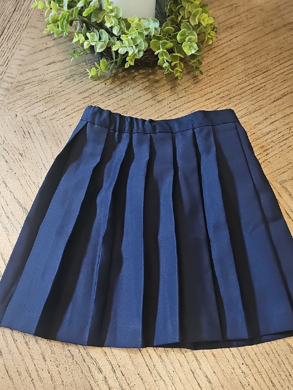 French Toast Navy Pleated Mini Skirt Size 6 - Picture 7 of 7